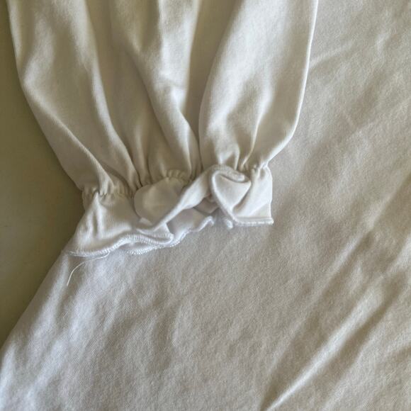 The Smocking Place White Dress with Blue Bird Embroidery - Size 6 - Picture 3 of 4